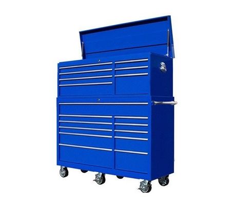 パーソナライズ可能なツール収納 ローラー引き出しと車輪のツールキャビネット付きの鋼製ツールボックス