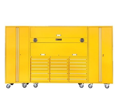 引き出しマット オプション 72 インチ モバイルツールキャビネット 7 引き出しと 258 ツール ストレージ