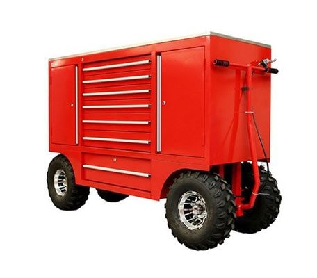 便利な保管のためのツールと重荷用トロッキーのないガレージストアツールキャビネット
