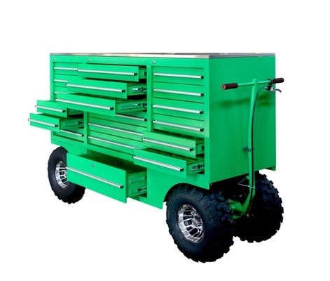 便利な保管のためのツールと重荷用トロッキーのないガレージストアツールキャビネット