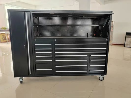 倉庫 ツールのキャビネット ガレージ 金属のツールのキャビネット ステンレス鋼のカウンタータップ