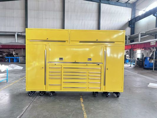 カスタマイズされたサポート 72 インチローラーツール 車の修理ガレージのための引き出しの箱