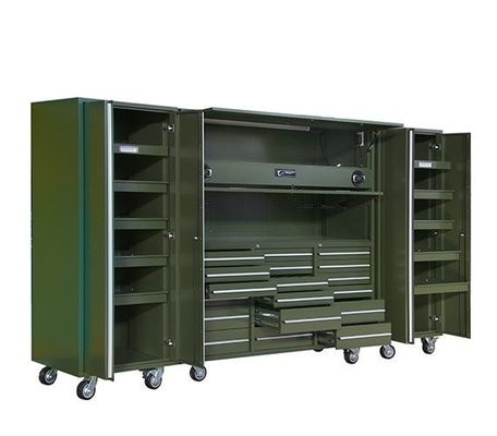 機能 収納 備品 道具 部品 ボックス ローリング ツールのカート キャビネットと車輪