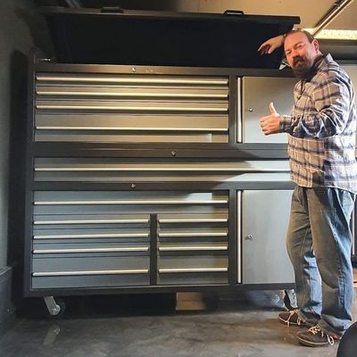 プロフェッショナル・ペルフォーマックスによるカスタマイズされたサポートOEM 冷式車用ツールキャビネット トロッキー
