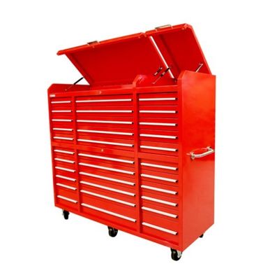 メタルブルーツールチェスト 重荷ローリングチェスト ツールボックス 粉末コーティング 鋼仕上げ