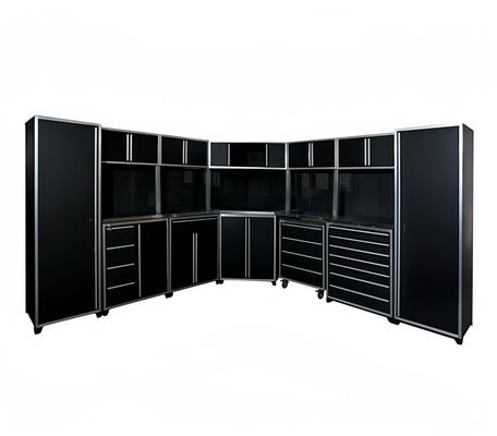 パーソナライズされたサポート 工業壁掛けツールキャビネット 重荷ガレージ保管用