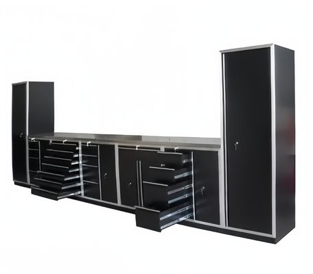 パーソナライズされたサポート 工業壁掛けツールキャビネット 重荷ガレージ保管用