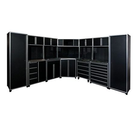 パーソナライズされたサポート 工業壁掛けツールキャビネット 重荷ガレージ保管用