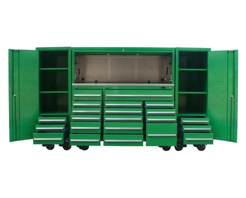 冷式ロール鋼 16 ドラワー ツールボックス キャビネット ガレージ ワークショップ ツール キャビネット