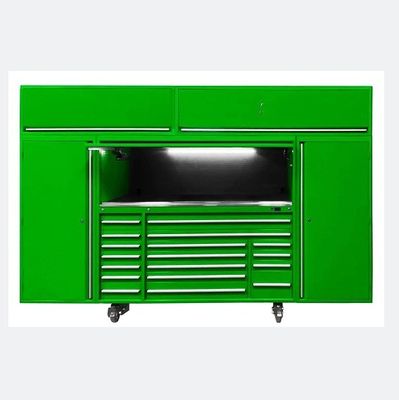 工業用工具箱 冷たい鋼を巻き込み 多用抽出し 選択可能な黒い車輪