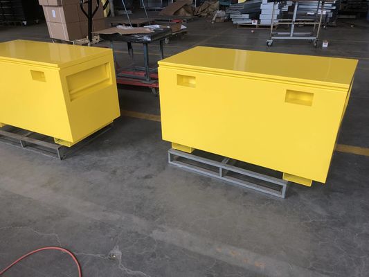 トラック用の48インチツールボックス 建設工事 重荷用 キャビネット 冷たい鋼