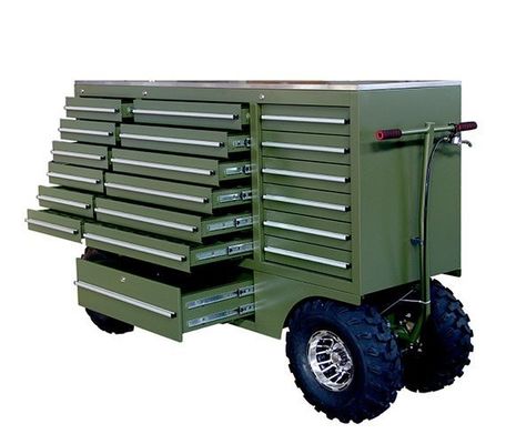 ESD ツール ストレージとカスタマイズされたサポートのための重荷搬送車での生産