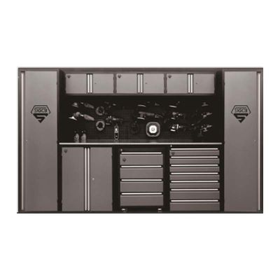 OEM ODM キーロックとツールの管理で受け入れられる重用金属ガレージキャビネット