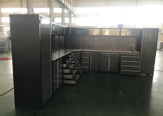 粉末塗装 仕上げ ワークショップ ガレージ ユニット用 鋼製 ツール ボックス と 貯蔵庫