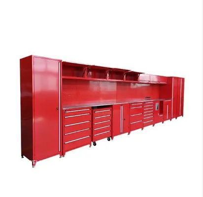 ワークステーション モジュラルのワークベンチ ツールキャビネット 重荷ガレージロールとツールボックスキット