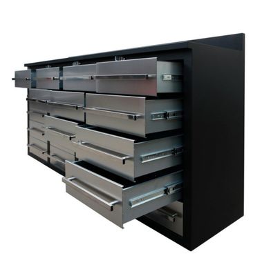 LS-1800-20-100 豪華なトップワークベンチ 引き出し付きツールキャビネット 1.0/1.2/1.5mm厚さ