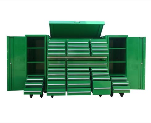 ワークショップ メタルツールのトロッキーとマルチドローヤーを持つ家用多機能ツールキャビネット