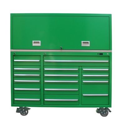 ハッチとマスターフォースキャビネット付きの重荷ローリングツールボックス
