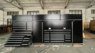 ガレージ ロールツール キャビネット 多機能 冷式ロール鋼 輪とロッカー