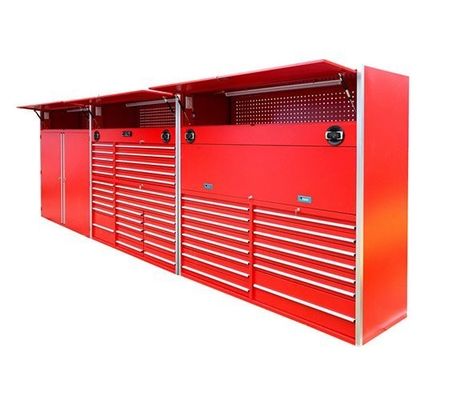重量機械用 ローリングキャビネット ツールの箱と貯蔵キャビネットのためのパワーコーティング仕上げ