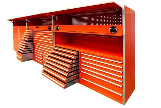 受け入れられるOEM ODM ワークショップガレージのための引き出し保管用重量金属ツールセットボックス