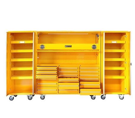 倉庫 備品 パーツ 箱 自動車 修理 工房 作業場用 96インチ ツールの箱