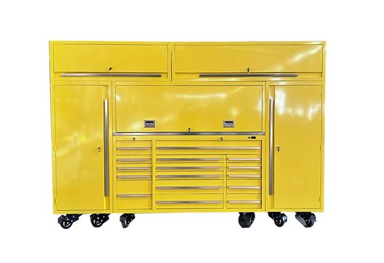 72インチ機械ツールチェストと引き出しとオプションマットステンレス鋼キャビネット