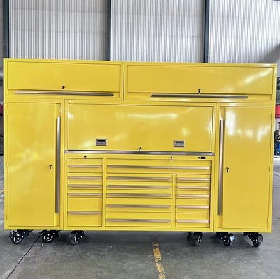72インチ機械ツールチェストと引き出しとオプションマットステンレス鋼キャビネット