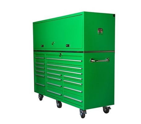 レッドカー修理ワークショップ ツールキャビネット 17 ドローヤーと重荷ローリングトロッリー